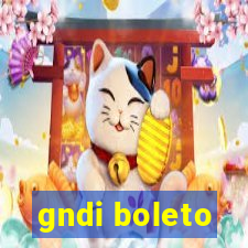 gndi boleto